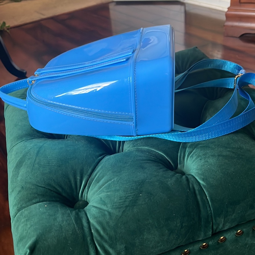 Pretty Blue Mini Backpack Bag - Picture 6 of 7